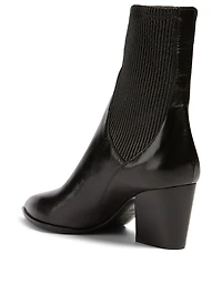 Rodeo Leather Heeled Ankle Boots