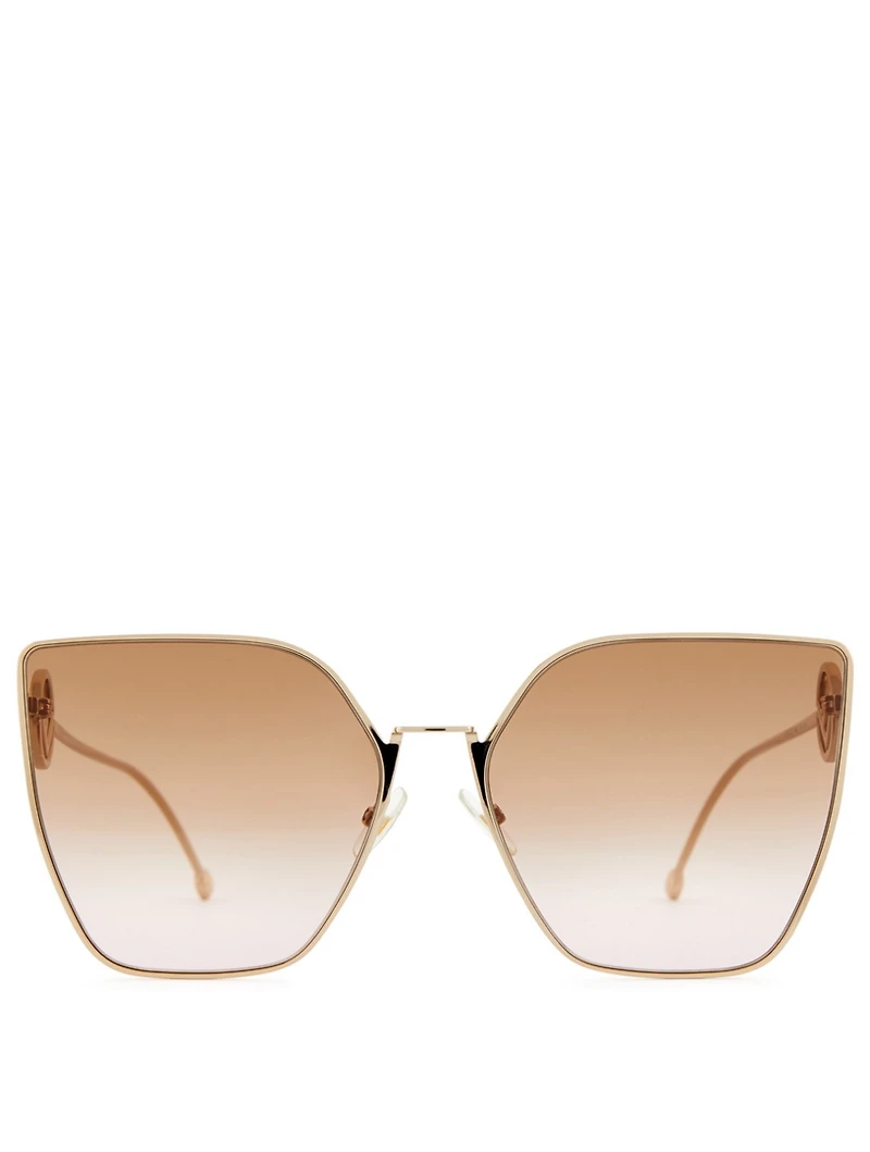 F Is Fendi Cat Eye Sunglasses