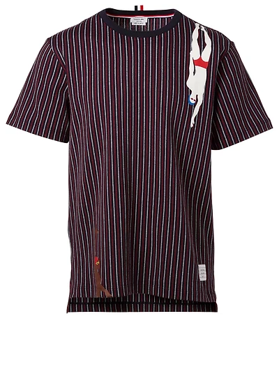 Swimmer T-Shirt Pinstripe