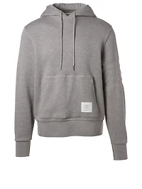 Four Bar Honeycomb Piqué Hoodie