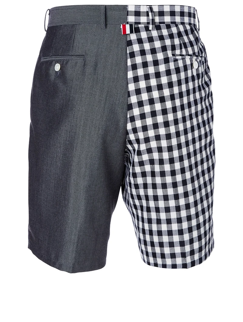 Unconstructed Shorts Funmix Gingham