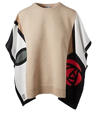 Cashmere And Silk Scarf-Sleeve Top