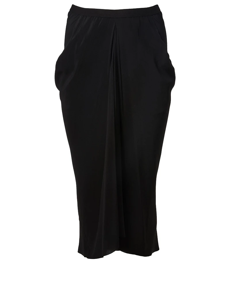 Kite Silk Gathered Skirt