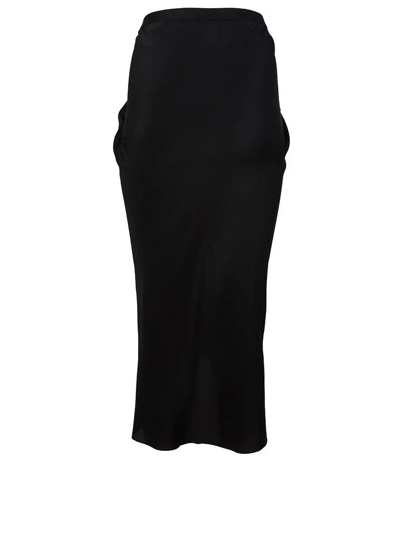 Kite Silk Gathered Skirt