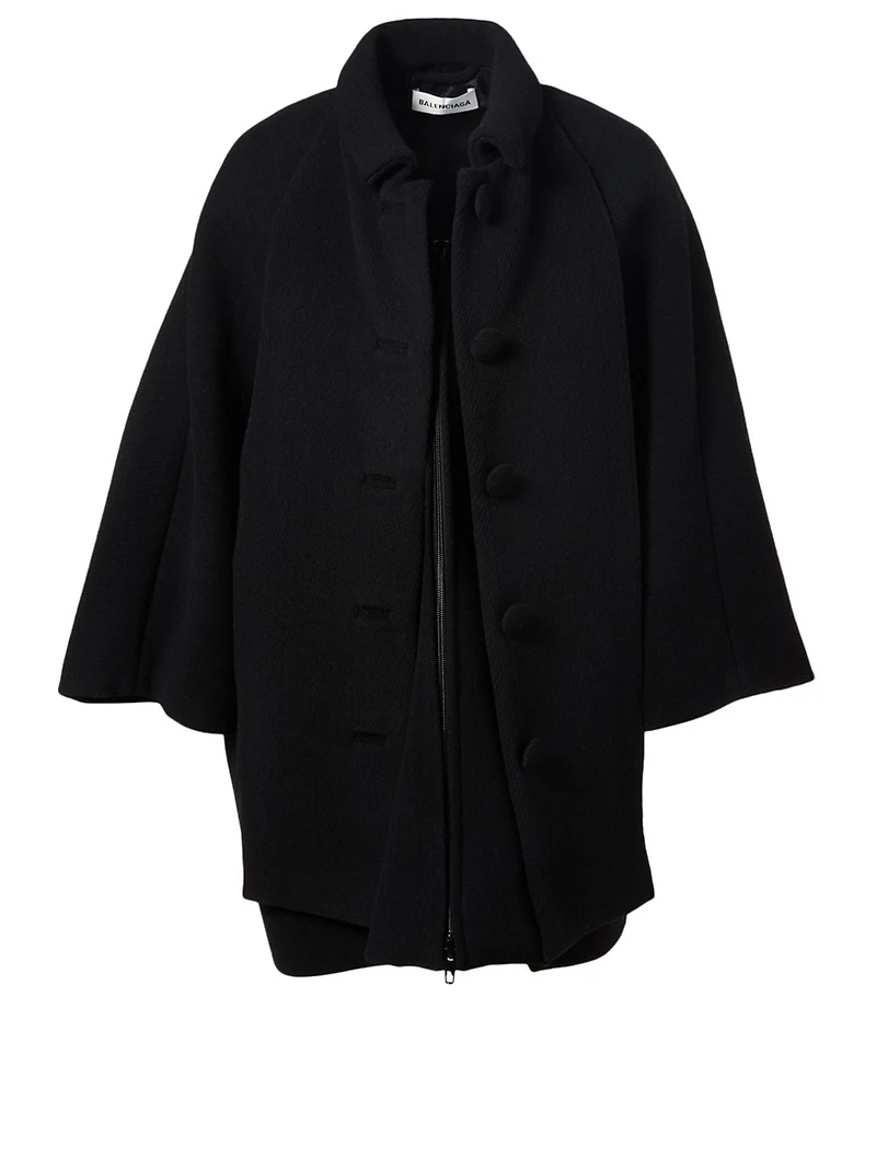 Wool Swing Coat