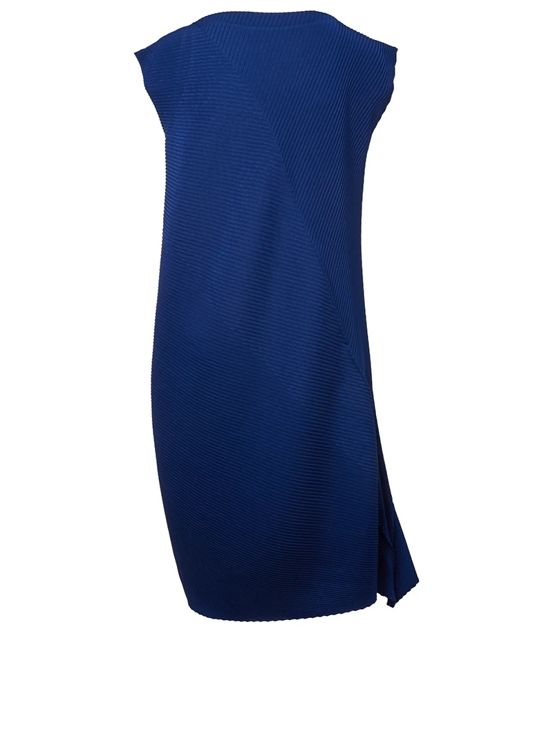 Pistil Pleats Shift Dress