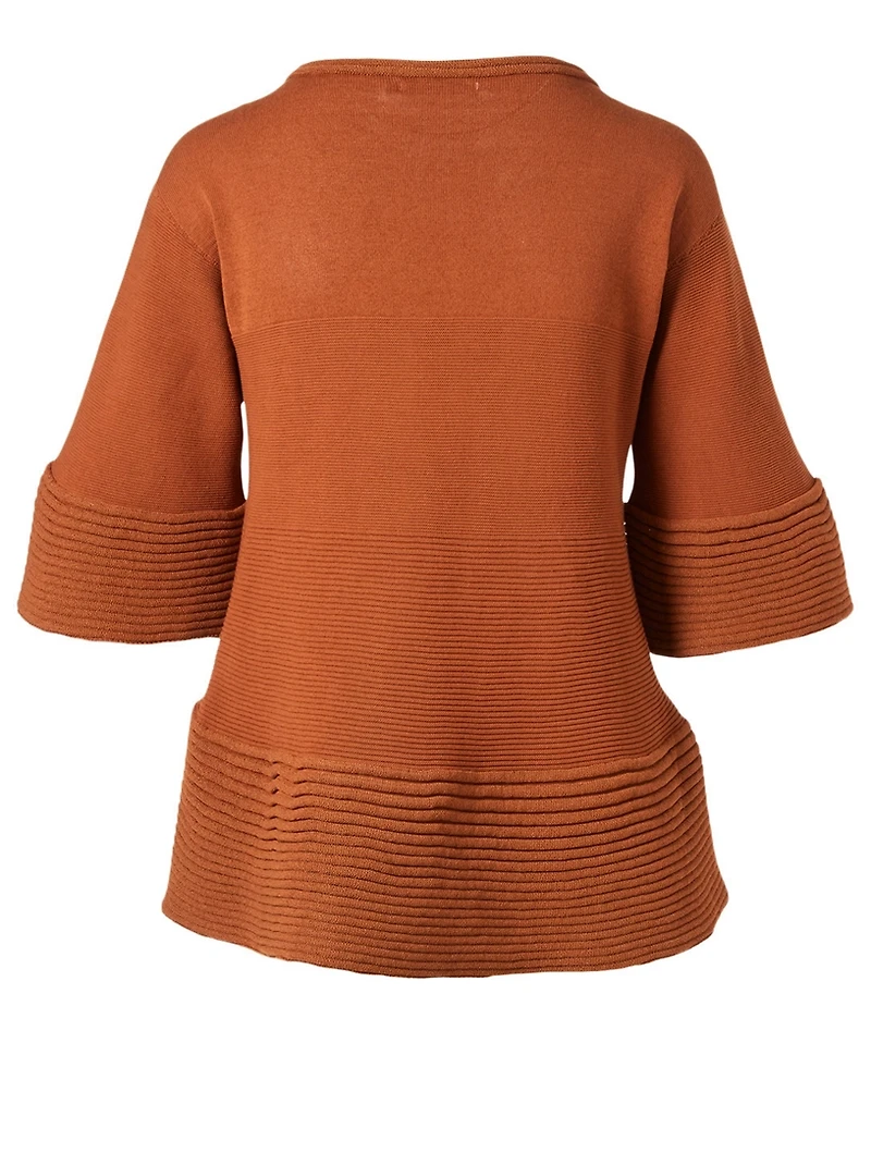 3D Stalk Knit Top