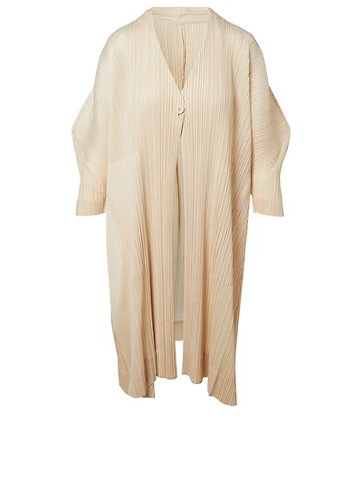Stilted Form Pleated Cardigan