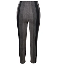 Log Bounce Pleated Pants Stripe