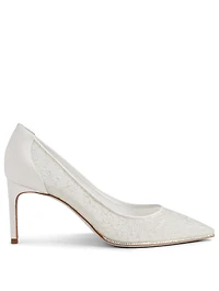 Grace 75 Lace Strass Pumps