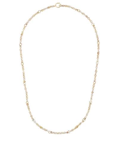 Gravity Chain 18K Gold And Silver Chain Necklace