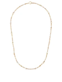 Gravity Chain 18K Gold And Silver Chain Necklace