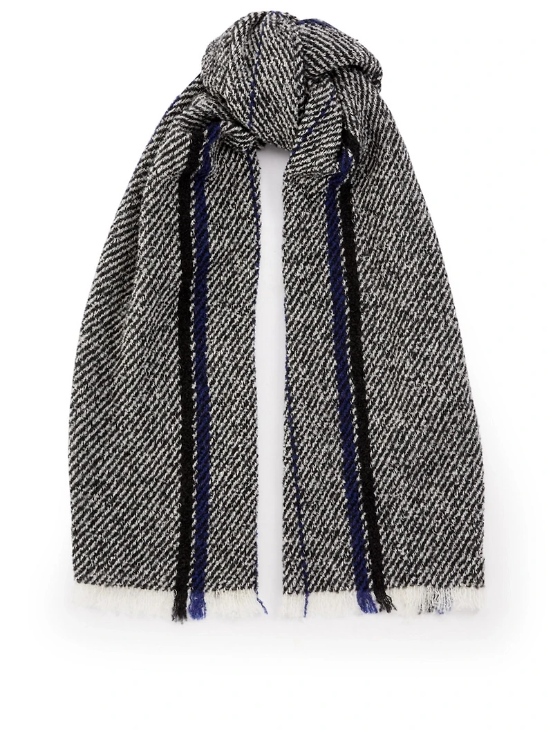 Buddy Verti Scarf With Stripes