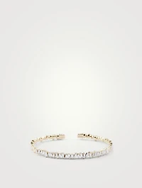 Fireworks 18K Gold Bangle Bracelet With Diamonds