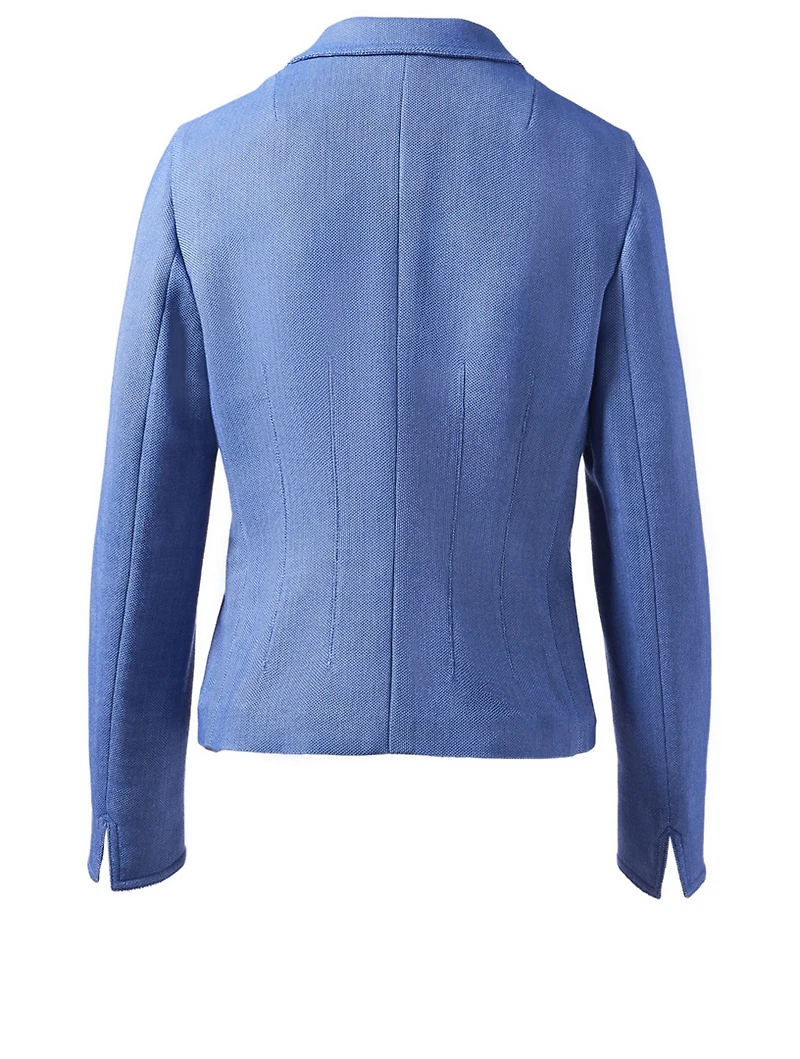 Velia Wool-Blend Blazer