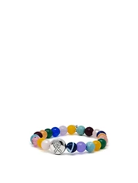 Bohème Sterling Silver Ribbon Lifesaver™ Bracelet With Topaz
