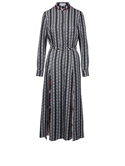 Mariano Printed Silk Dress