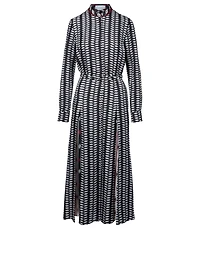 Mariano Printed Silk Dress