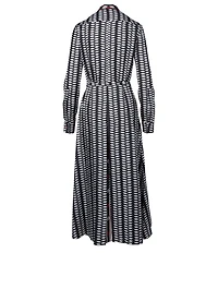 Mariano Printed Silk Dress
