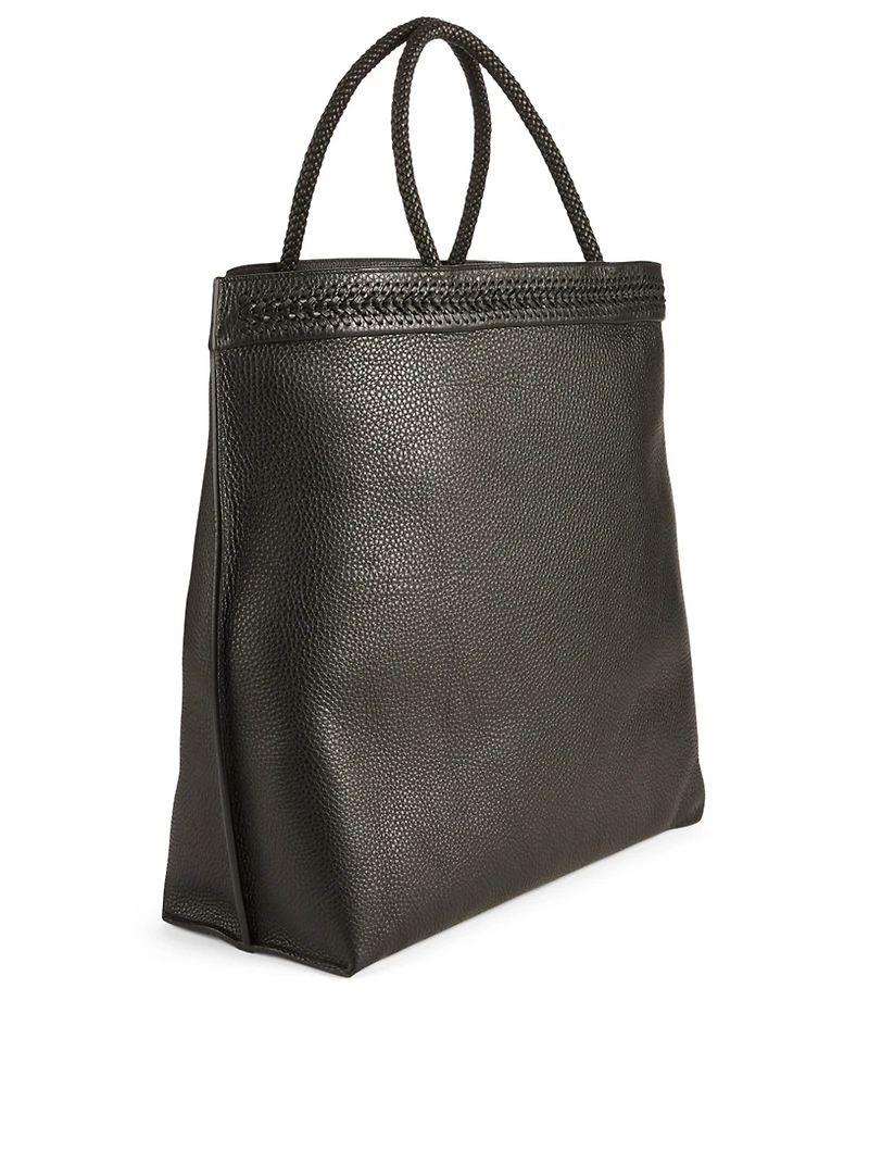 Patti Leather Tote Bag