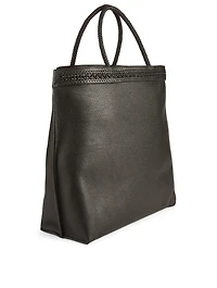 Patti Leather Tote Bag