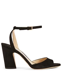Miranda 85 Suede Heeled Sandals