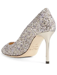 Romy 85 Glitter Pumps