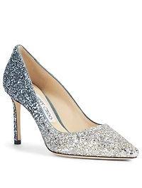Romy 85 Glitter Degrade Pumps