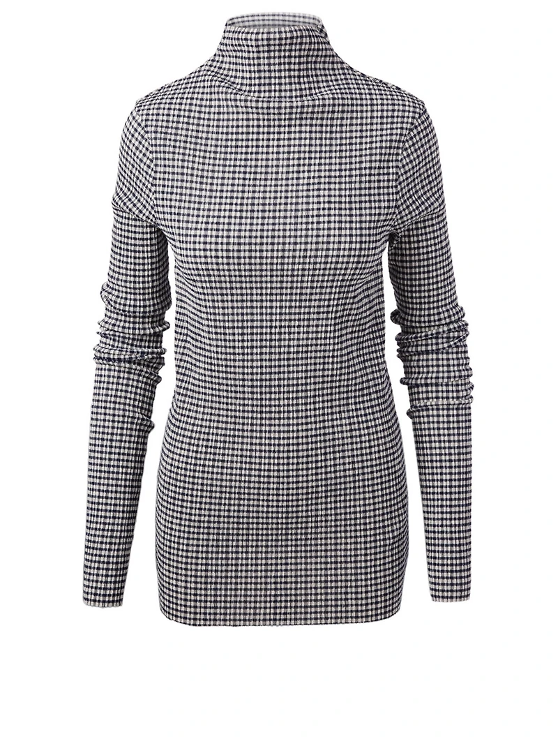 Turtleneck Gingham