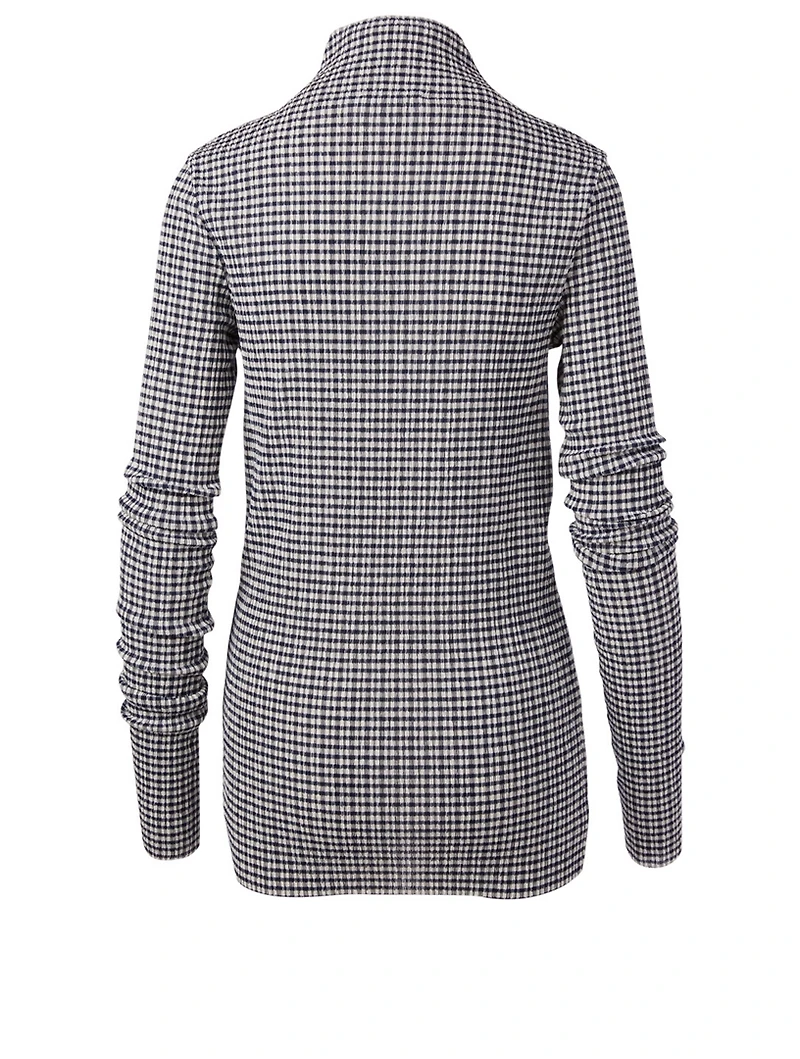 Turtleneck Gingham