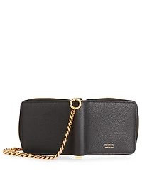 Leather Wallet With Chain