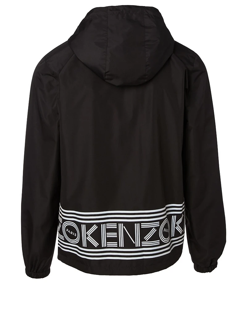 Reversible Logo Windbreaker