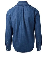 Tiger Crest Denim Shirt