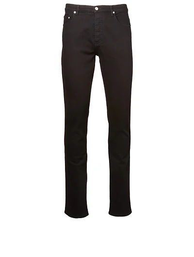 Slim Fit Jeans With Turn-Up Hem