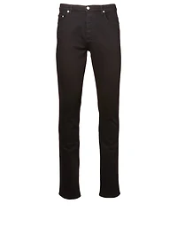 Slim Fit Jeans With Turn-Up Hem
