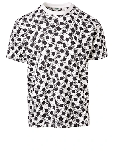 T-Shirt Wavy Dots Print