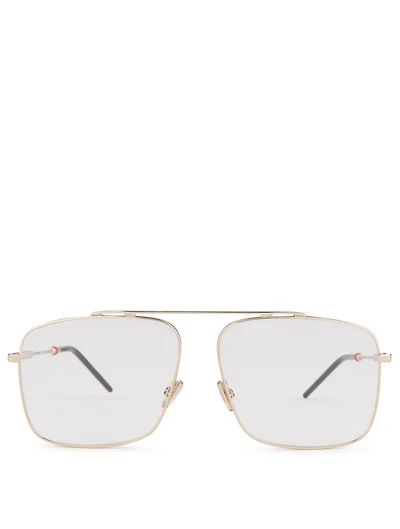 Dior0220 Square Aviator Optical Glasses