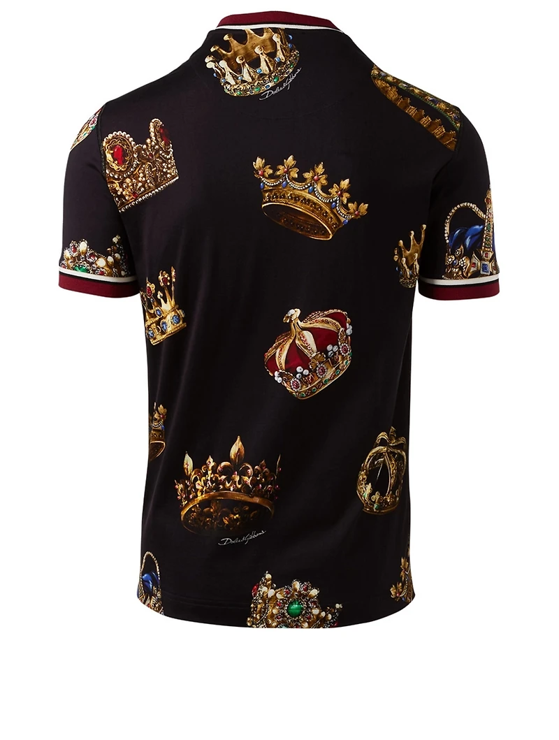 T-Shirt Crown Print