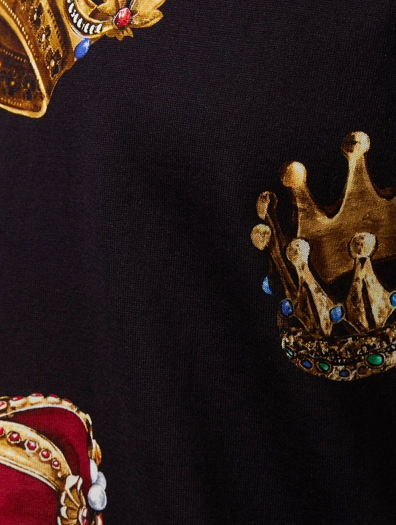 T-Shirt Crown Print