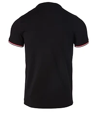T-Shirt With Stripe Trim