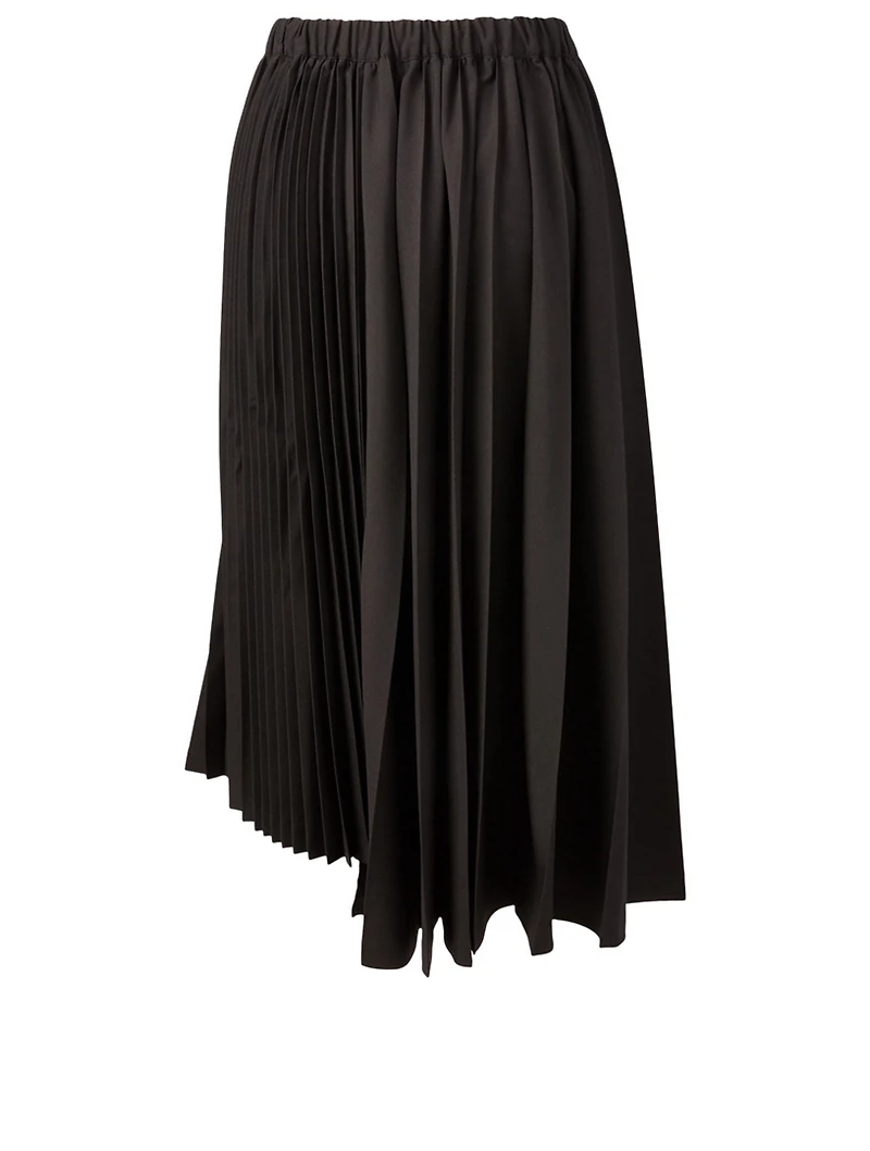 Pleated Midi Skirt