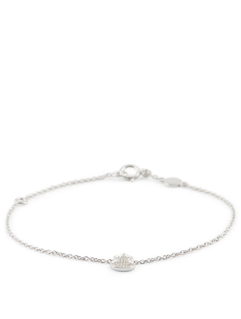 XXS Wulu 18K White Gold Bracelet With Diamonds