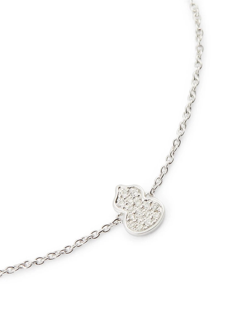 XXS Wulu 18K White Gold Bracelet With Diamonds
