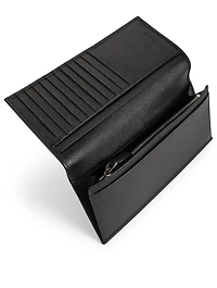 Saffiano Leather Logo Document Holder