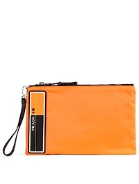 Nylon Logo Pouch