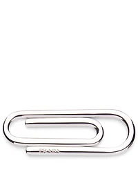 Sterling Silver Paperclip Money Clip