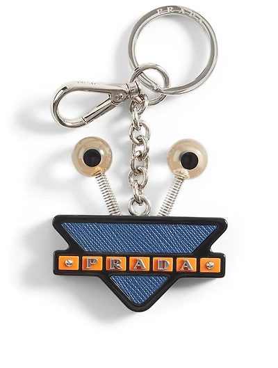 Trick Robot Logo Keychain