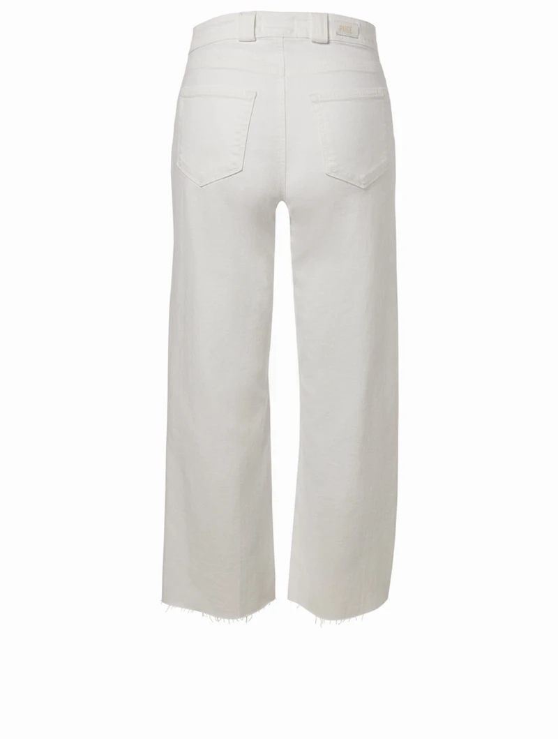 Nellie High-Rise Denim Culottes