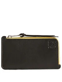 Rainbow Leather Card Holder