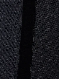 Velvet Cropped Flared Pants